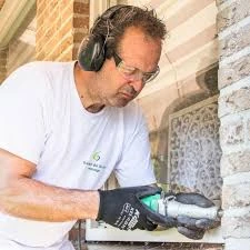 Gerben de Groot aan het werk